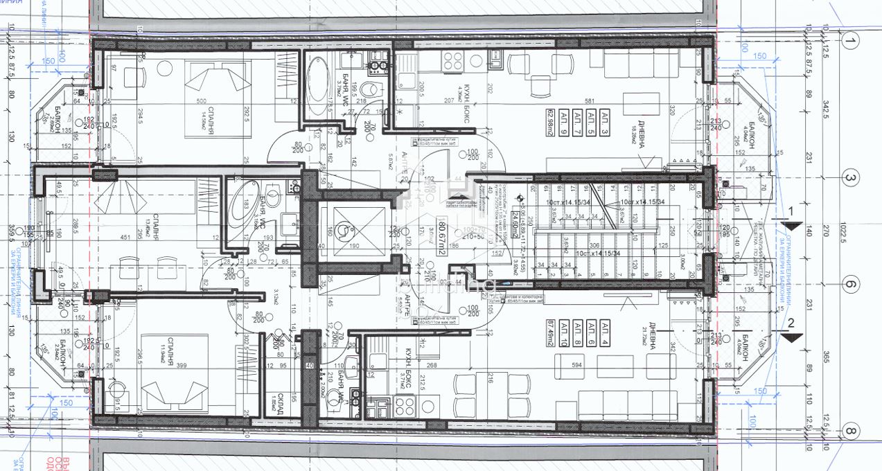 Продавза Двустаен апартамент - 0