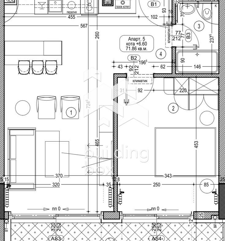 Двустаен апартамент в Манастирски ливади - 0