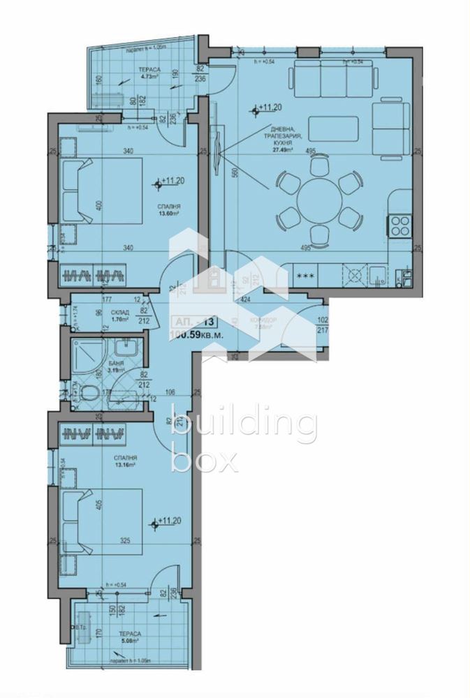 Тристаен апартамент до ключ в Асеновград - 0