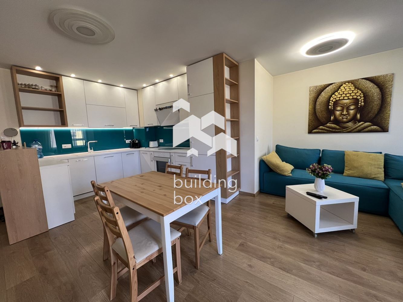 Просторен двустаен апартамент в затворен жилищен комплекс Green Residence - 0