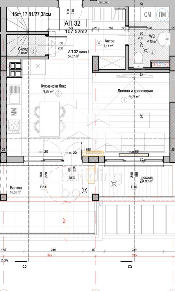 Мезонет - район Слатина - 0