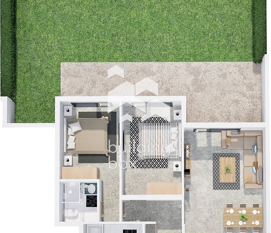 Тристаен апартамент в нов затворен комплекс в кв. Христо Смирненски. - 0