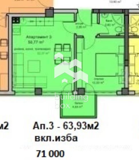 2-стаен – Варна, м-т Пчелина
