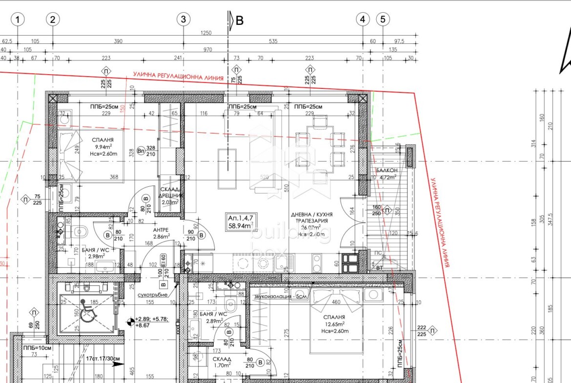 Двустаен апартамент - бул. "Ботевградско шосе" - 0