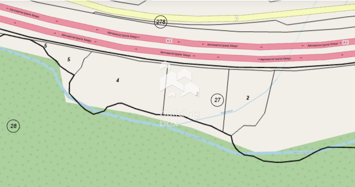Продава поземлен имот на автомагистрала “Хемус”