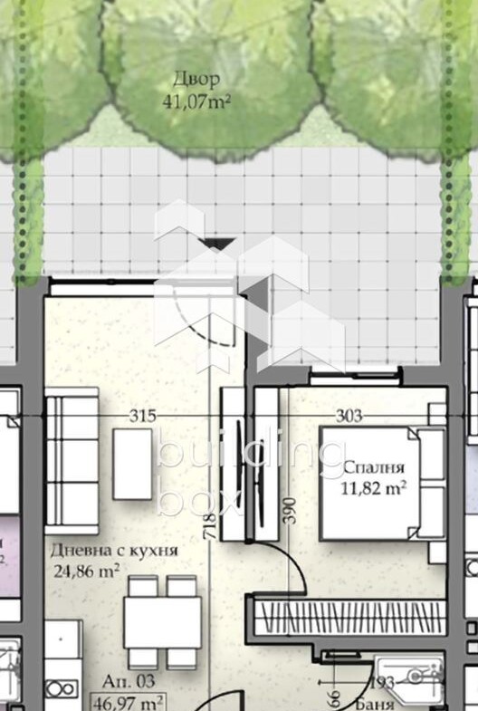 Двустаен апартамент, довършен до ключ - кв. Беломорски - 0