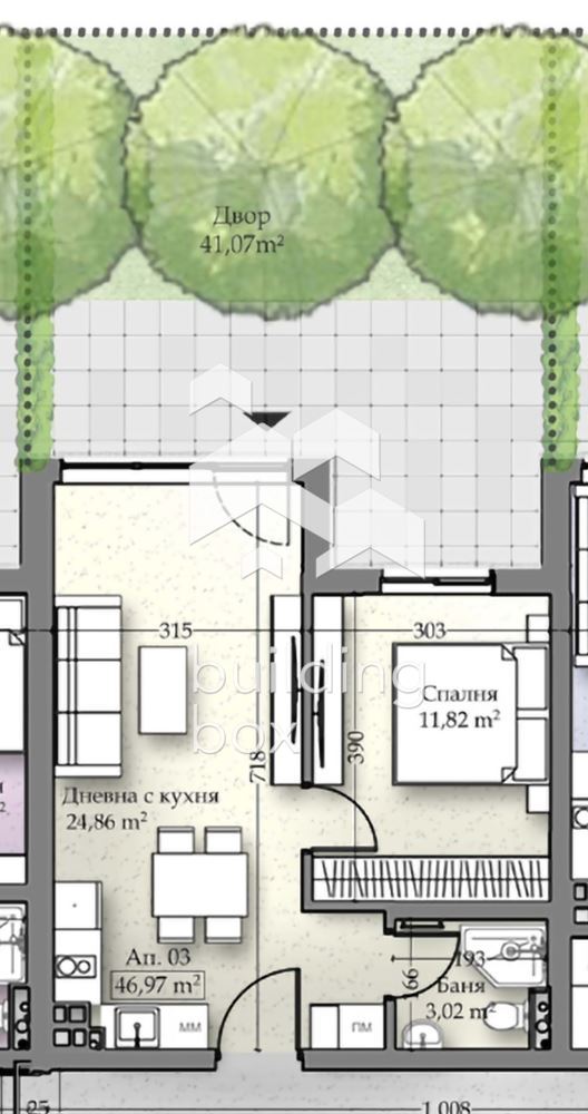 Двустаен апартамент, довършен до ключ - кв. Беломорски - 0