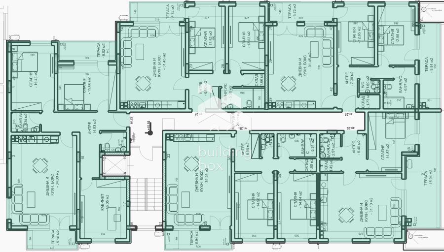 Двустаен апартамент в гр. Пловдив. - 0