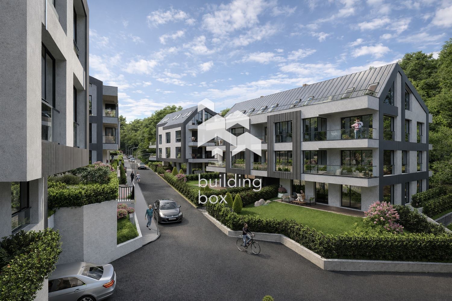 Просторен 3-стаен апартамент с двор в бутиков комплекс в с.Бистрица - 0