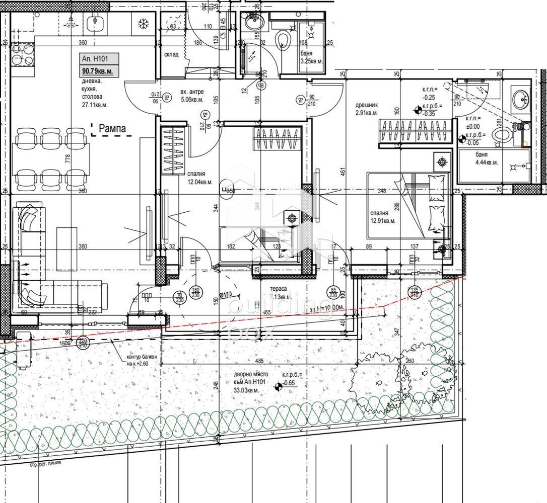 Тристаен апартамент в нов комплекс - кв. Христо Смирненски - 0
