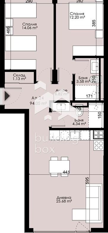 Тристаен апартамент в град Варна - с гъвкава разплащателна схема - 0