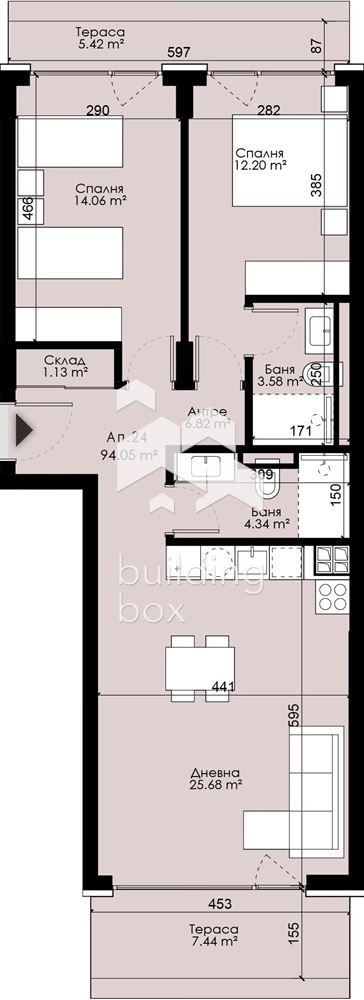 Тристаен апартамент в град Варна - с гъвкава разплащателна схема - 0