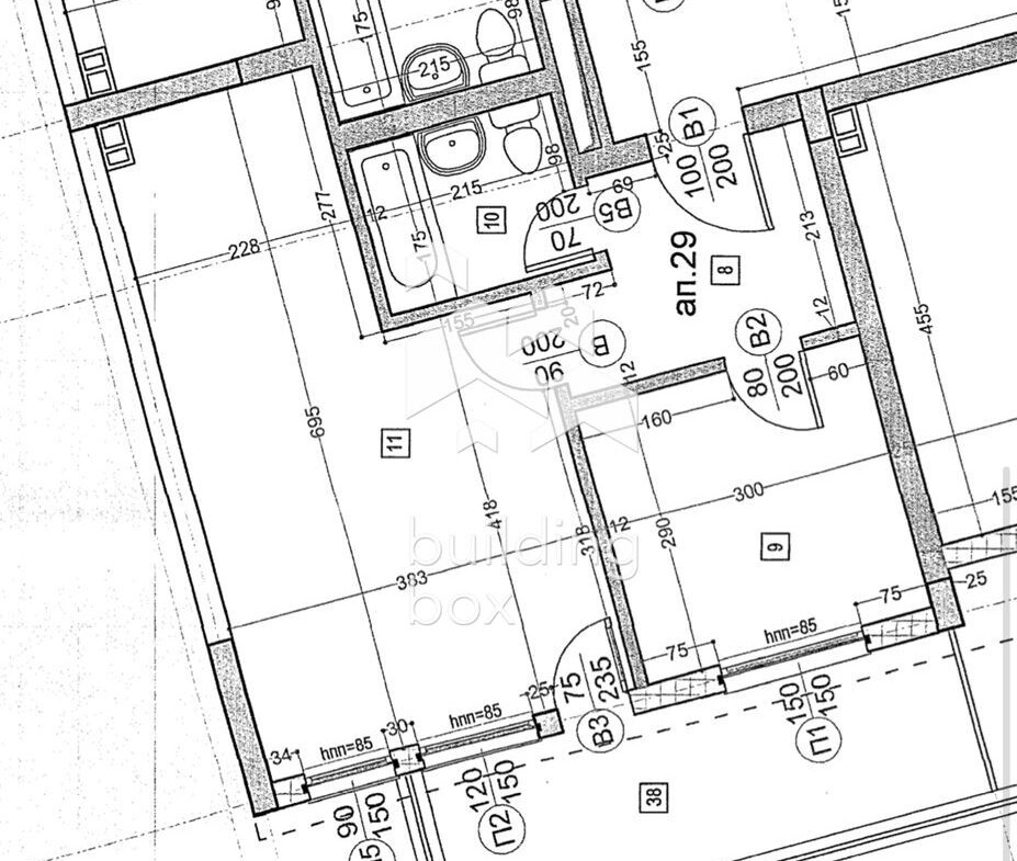 Инвестиционен двустаен апартамент - кв. Витоша - 0