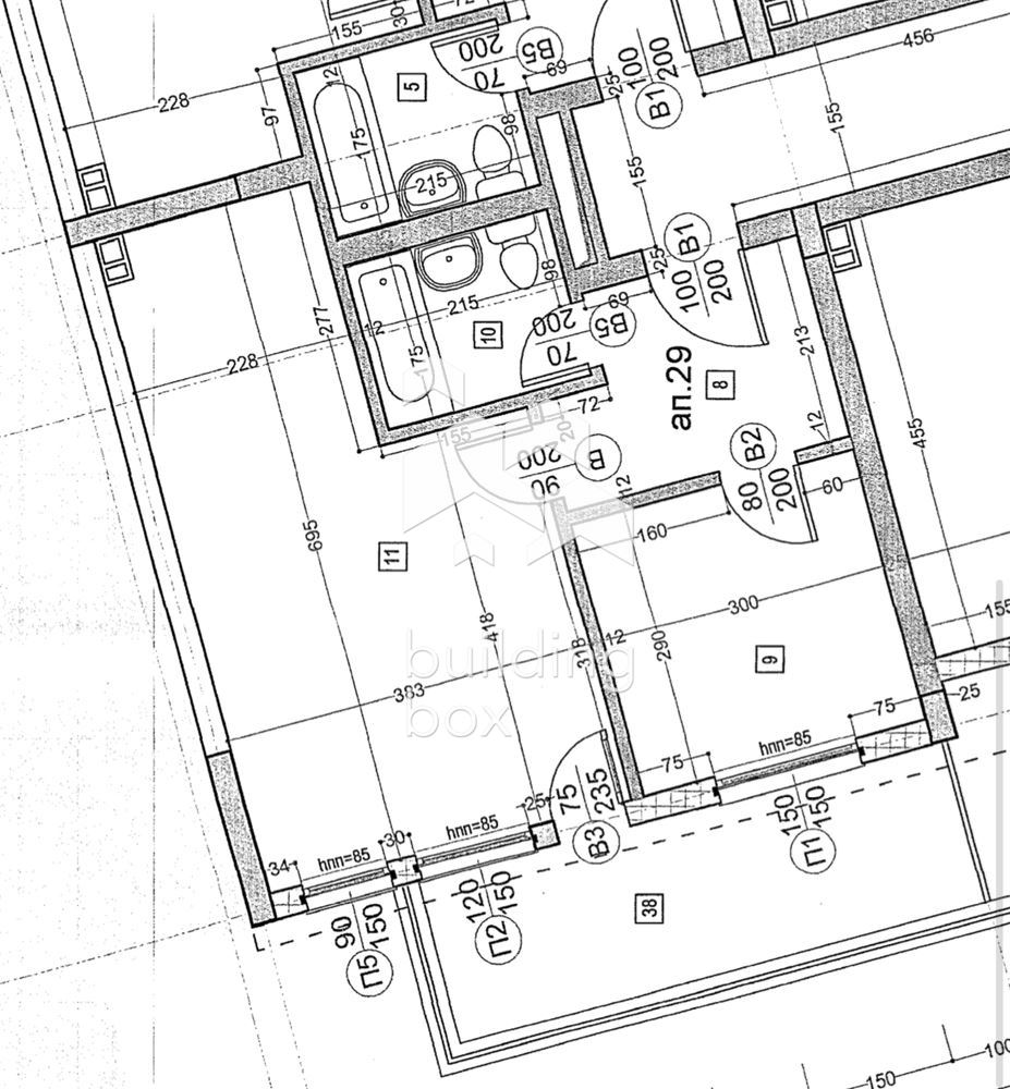 Инвестиционен двустаен апартамент - кв. Витоша - 0