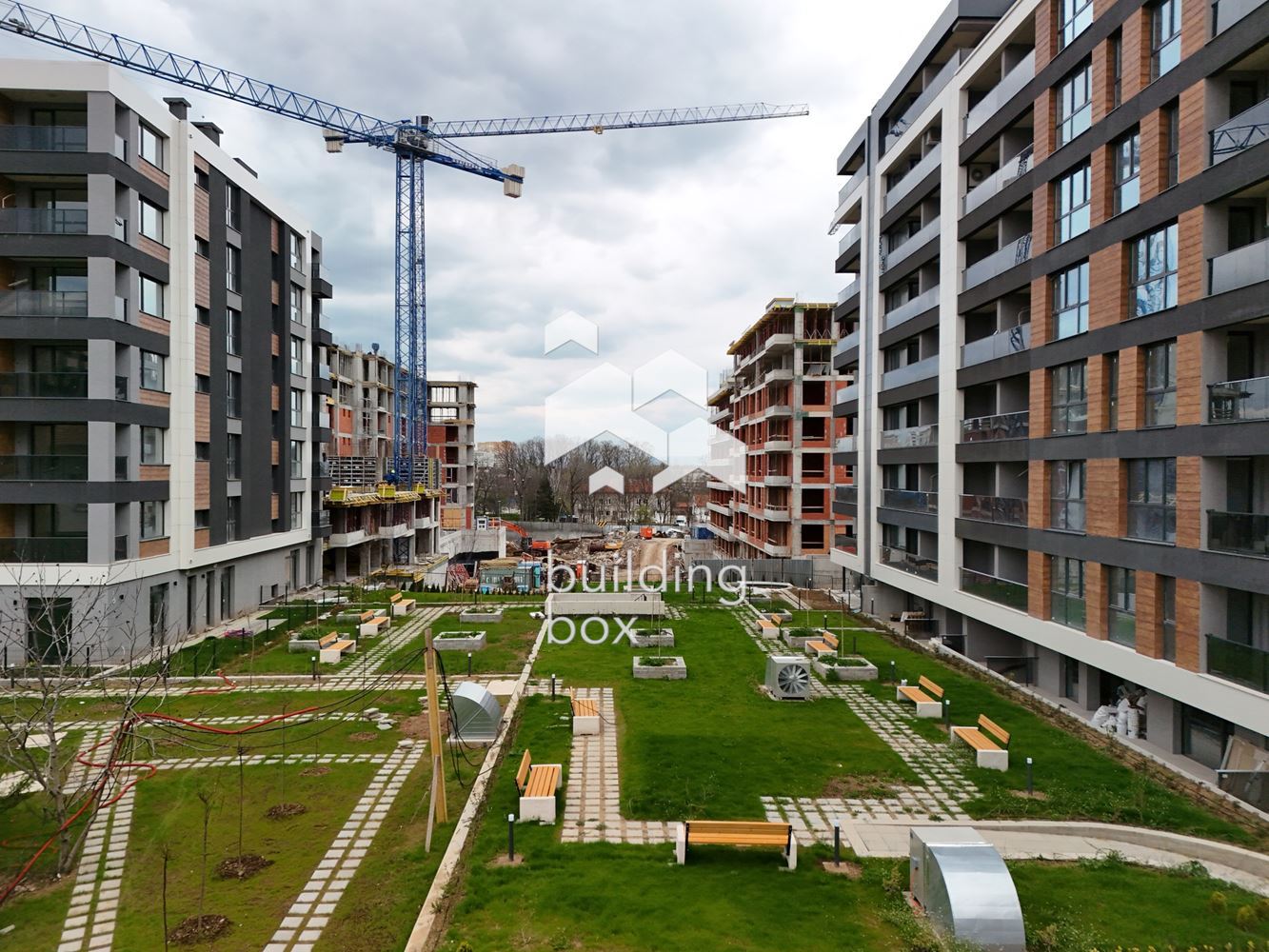 Двустаен апартамент – комплекс „Garden Residence“