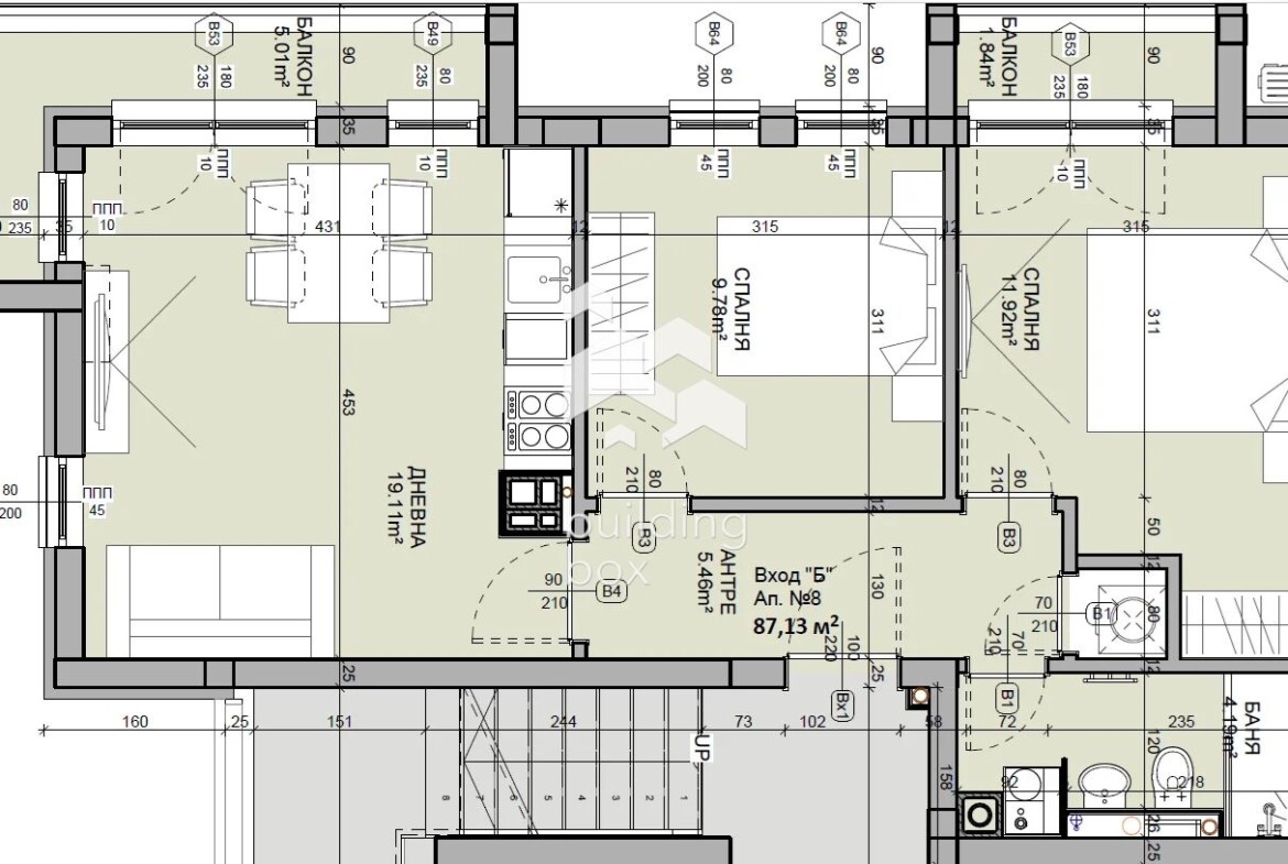 Тристаен апартамент - Манастирски Ливади-Изток - 0
