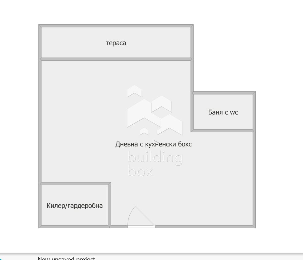 Едностаен апартамент в Центъра на гр. Добрич - 0