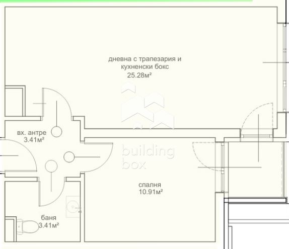 Двустаен апартамент в кв. Овча купел 2 - 0