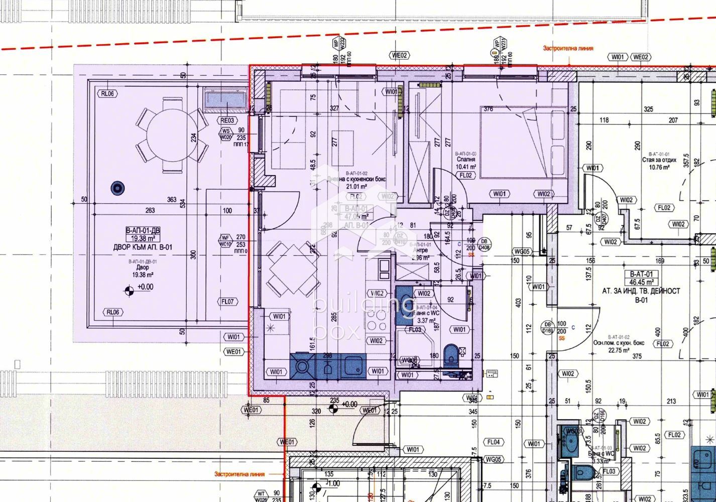 Двустаен апартамент - ж.к. Младост 2 - 0