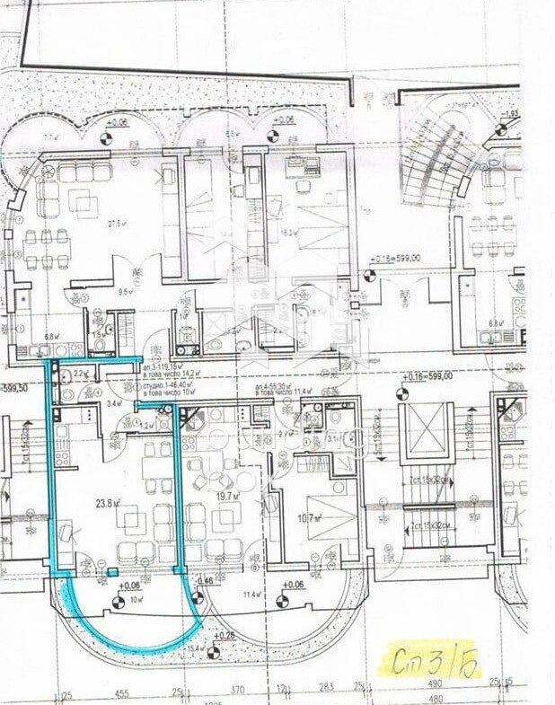 Едностаен апартамент - Манастирски ливади-Изток - 0