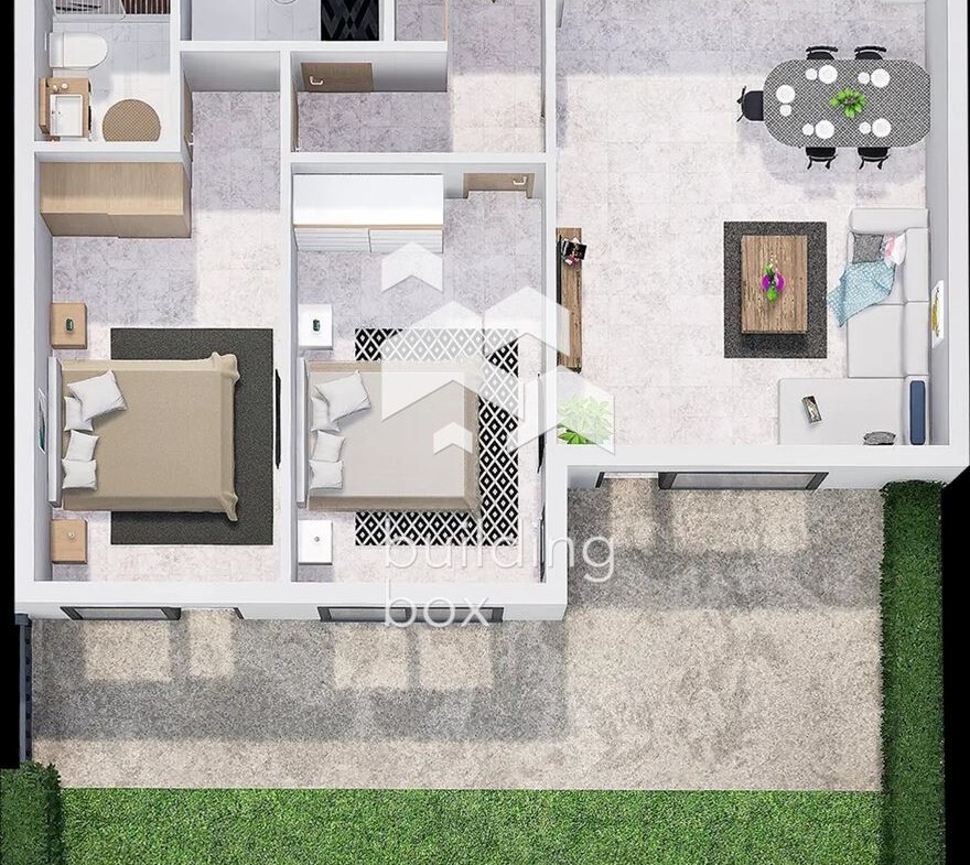 Тристаен апартамент в нов затворен комплекс - кв. Христо Смирненски - 0