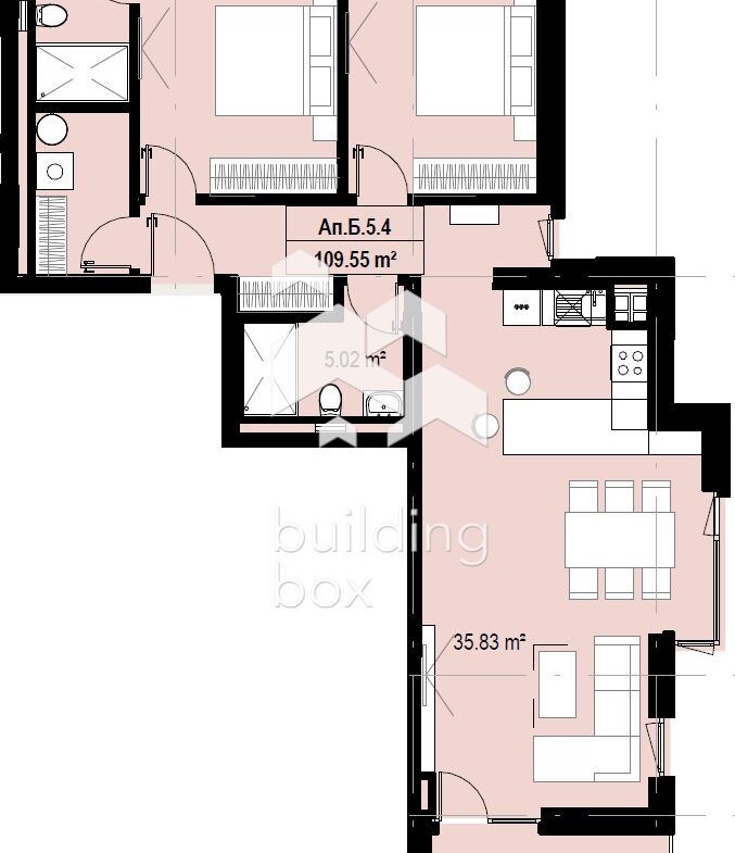 3-стаен апартамент в Камбаните - 0