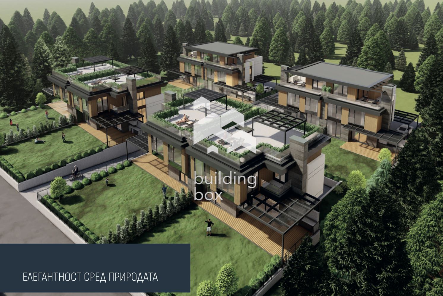 Къща в затворен комплекс - с. Панчарево - 0