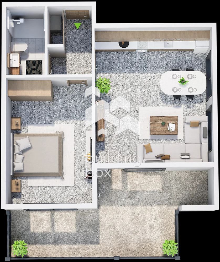 Четиристаен апартамент в нов затворен комплекс - кв. Христо Смирненски - 0