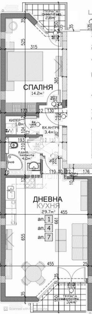 Двустаен апартамент с АКТ14 - кв. Кършияка - 0