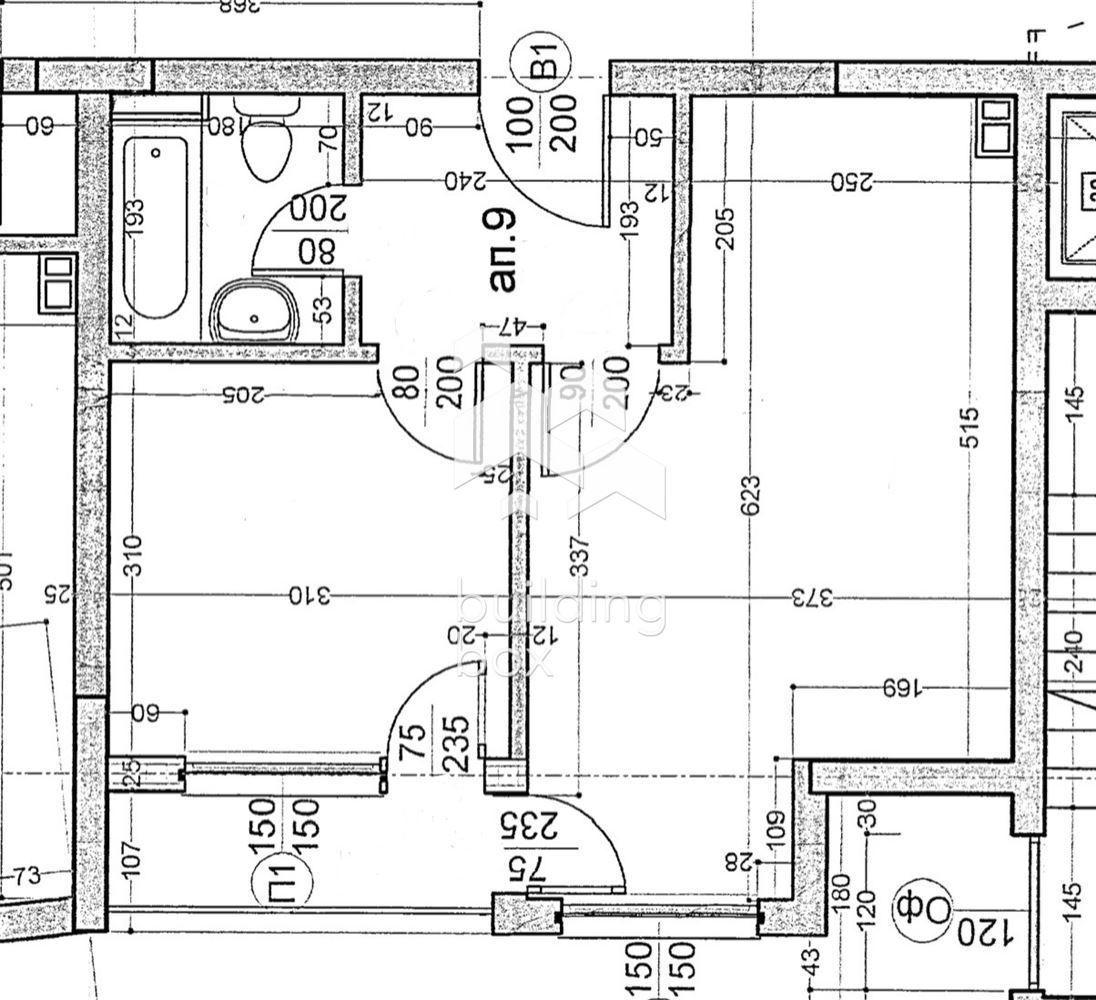 Двустаен апартамент - кв. Витоша - 0