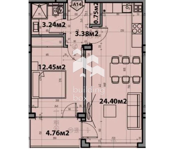 Двустаен апартамент в новострояща се сграда - 0