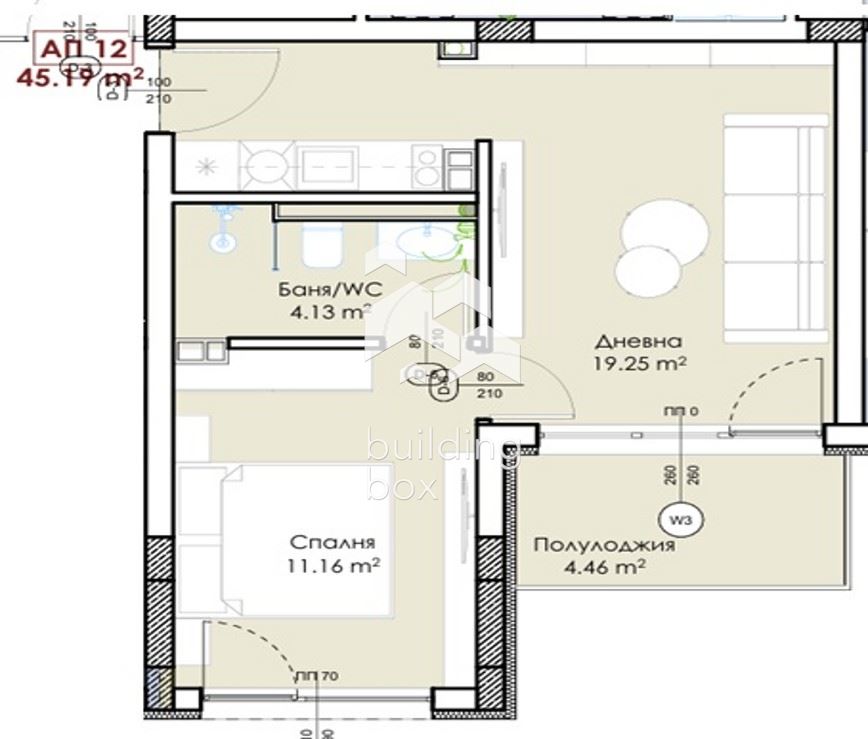 Апартамент в бутикова жилищна сграда - 0