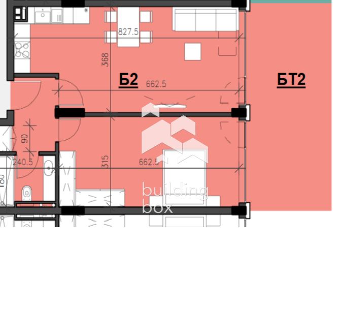 Двустаен апартамент с двор - кв. Кършияка - 0