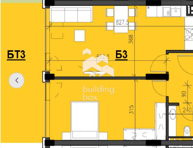 Двустаен апартамент с двор - кв. Кършияка - 0