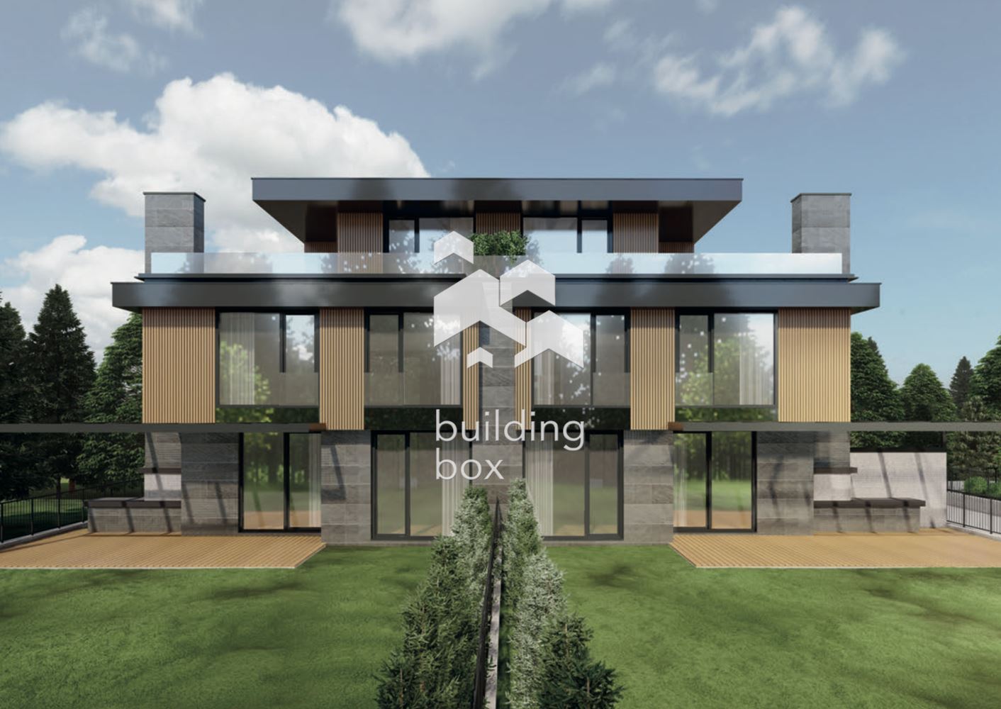 Къща в затворен комплекс – с. Панчарево