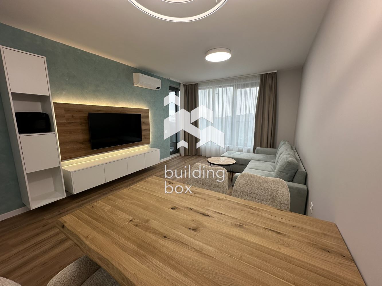 Дизайнерски двустаен апартамент в Ирис парк - 0