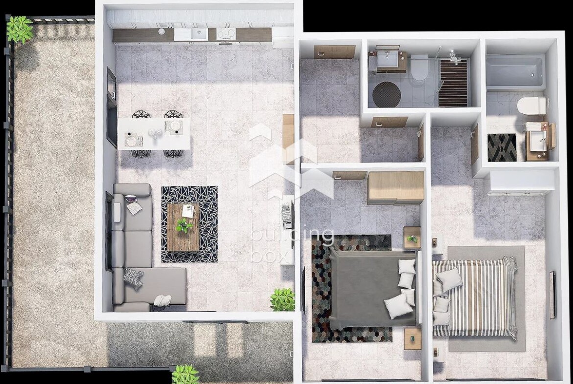 Тристаен апартамент в нов затворен комплекс - кв. Христо Смирненски - 0