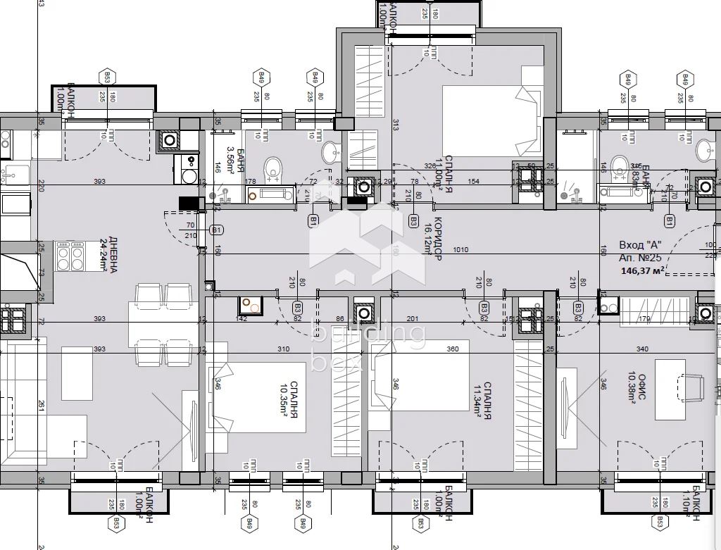 Многостаен апартамент в Манастирски Ливади Изток