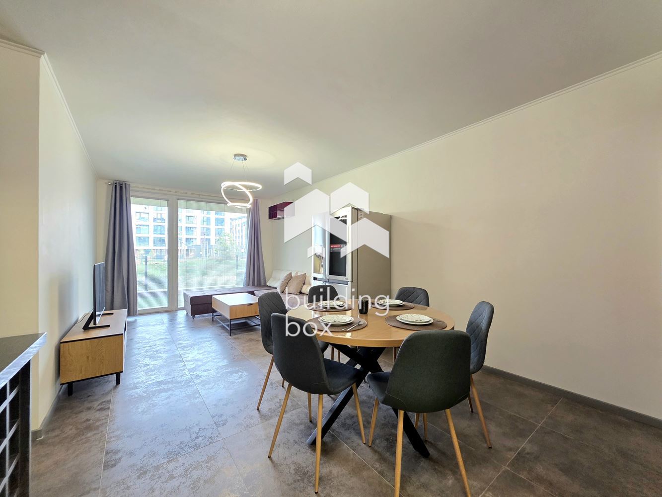 Просторен, качествено завършен двустаен апартамент с паркомясто в к-с Далия Резидънс - 0