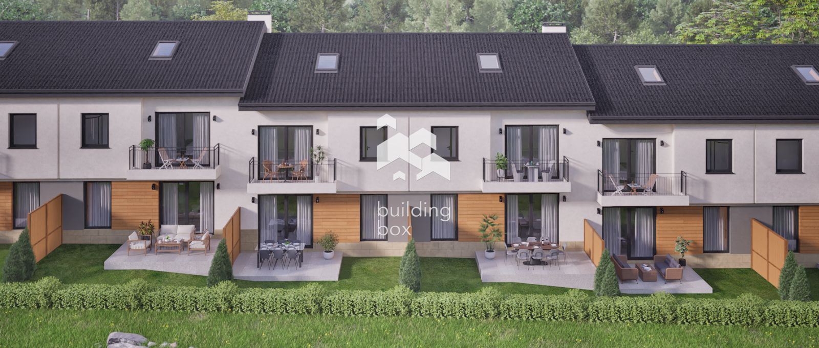 Редови къщи в село Белащица. - 0