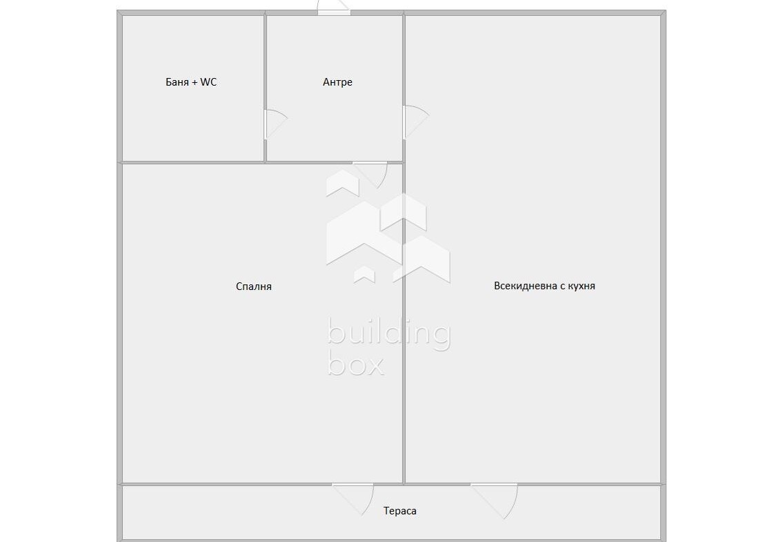 Двустаен обзаведен апартамент - кв. Христо Смирненски - 0