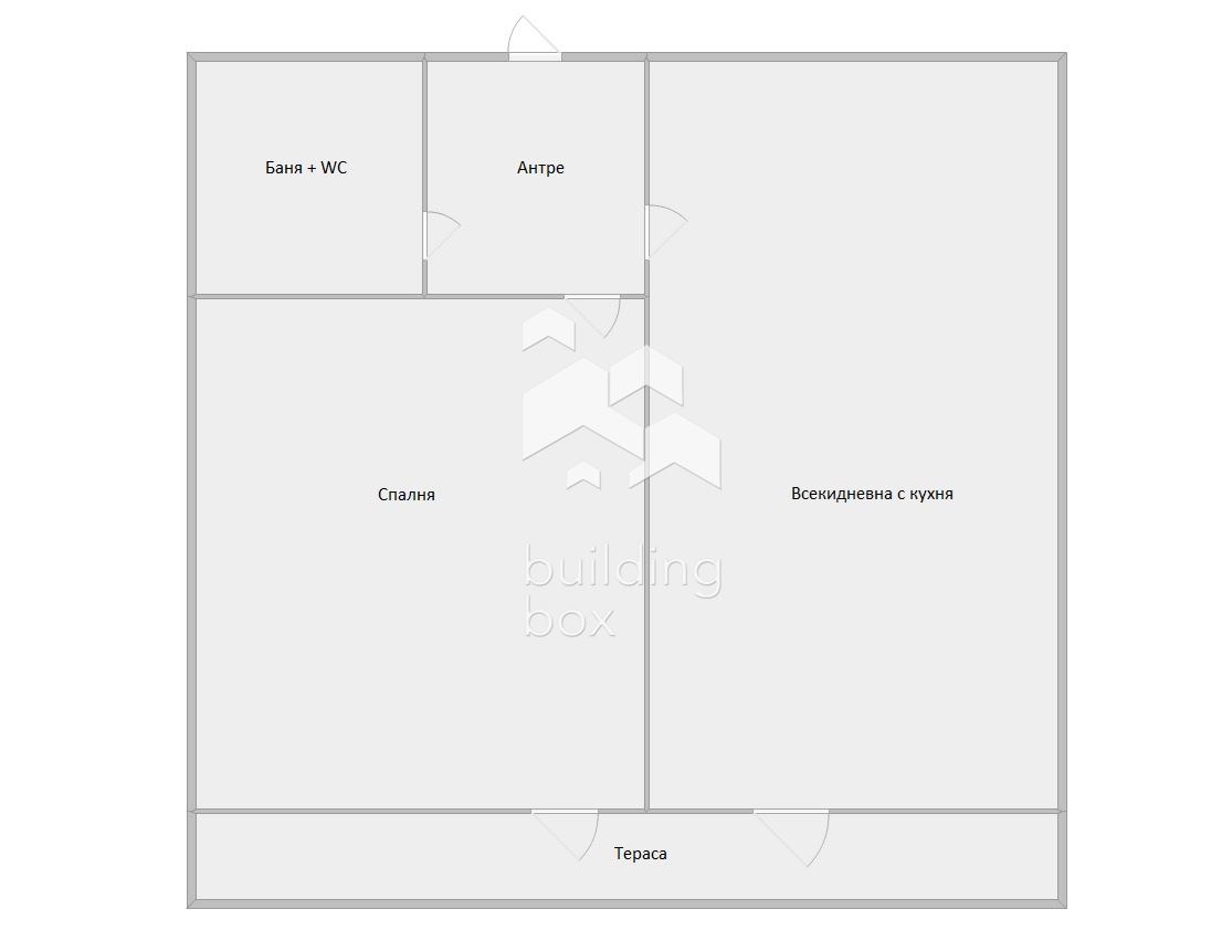 Двустаен обзаведен апартамент - кв. Христо Смирненски - 0