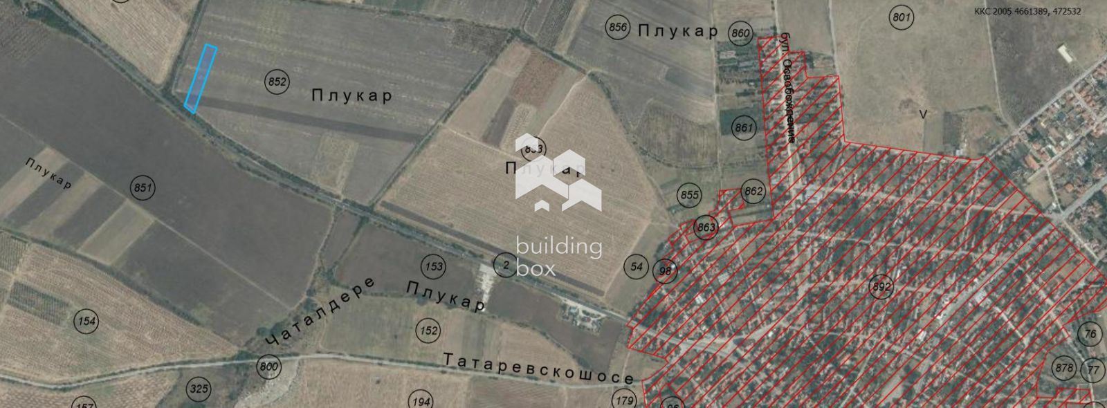 Парцел – гр. Първомай