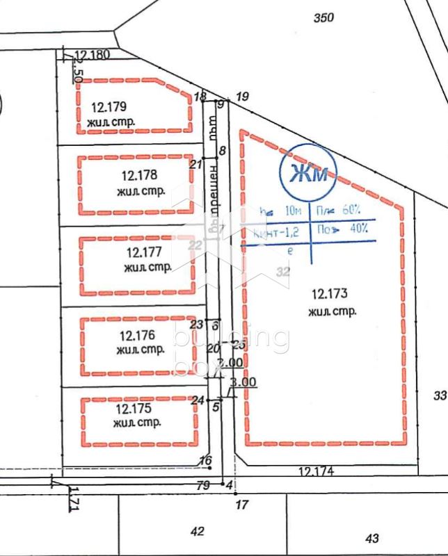 УПИ за жилищно строителство - 0