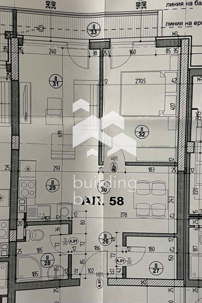 Маломерен Тристаен апартамент в Кръстова Вада - 0