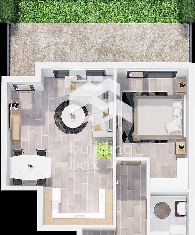 Двустаен апартамент в нов затворен комплекс - кв. Христо Смирненски - 0