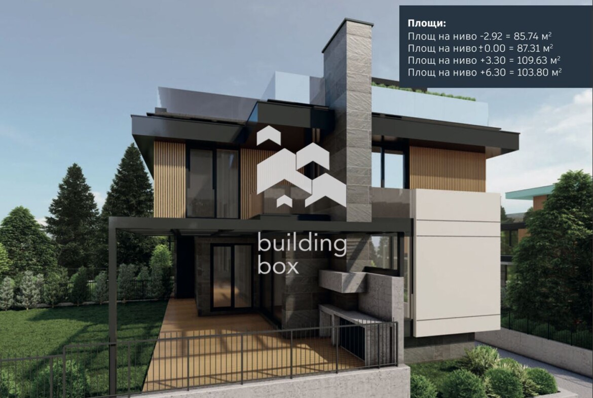 Къща в затворен комплекс - с. Панчарево - 0