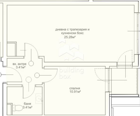 Двустаен апартамент в кв. Студентски град - 0