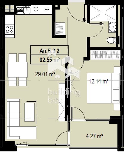 2-стаен апартамент в Камбаните - 0