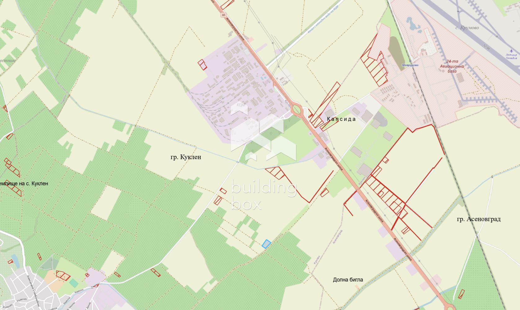 Парцел до КЦМ - 0
